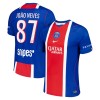 Fotbalové dres Paris Saint-Germain Joao Neves 87 Domácí 2026-27 Krátký Rukáv