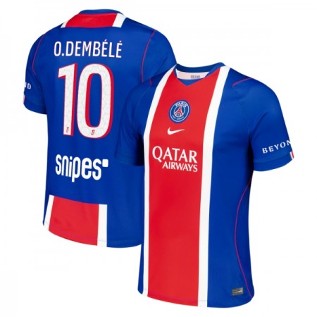 Fotbalové dres Paris Saint-Germain O. Dembele 10 Domácí 2026-27 Krátký Rukáv