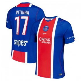 Fotbalové dres Paris Saint-Germain Vitinha 17 Domácí 2026-27 Krátký Rukáv