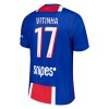 Fotbalové dres Paris Saint-Germain Vitinha 17 Domácí 2026-27 Krátký Rukáv