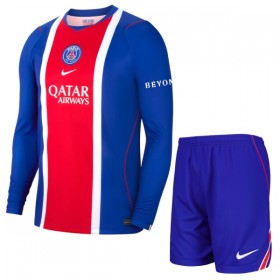Fotbalový Komplet Paris Saint-Germain Dětské Domácí 2026-27 Dlouhý Rukáv (+ trenýrky)