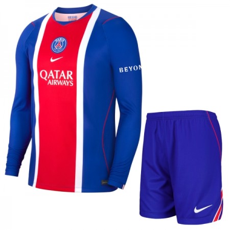 Fotbalový Komplet Paris Saint-Germain Dětské Domácí 2026-27 Dlouhý Rukáv (+ trenýrky)