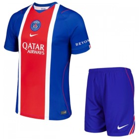 Fotbalový Komplet Paris Saint-Germain Dětské Domácí 2026-27 Krátký Rukáv (+ trenýrky)