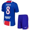 Fotbalový Komplet Paris Saint-Germain Fabian 8 Dětské Domácí 2026-27 Krátký Rukáv (+ trenýrky)