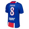 Fotbalový Komplet Paris Saint-Germain Fabian 8 Dětské Domácí 2026-27 Krátký Rukáv (+ trenýrky)