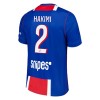 Fotbalový Komplet Paris Saint-Germain Hakimi 2 Dětské Domácí 2026-27 Krátký Rukáv (+ trenýrky)