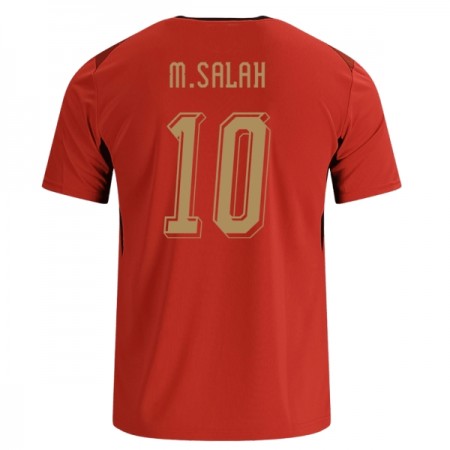 Fotbalové dres Egypt M. Salah 10 Domácí Mistrovství Světa 2026 Krátký Rukáv