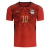 Fotbalové dres Egypt M. Salah 10 Domácí Mistrovství Světa 2026 Krátký Rukáv