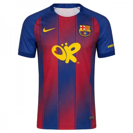 Fotbalové dres FC Barcelona x OR Domácí 2025-26 Krátký Rukáv