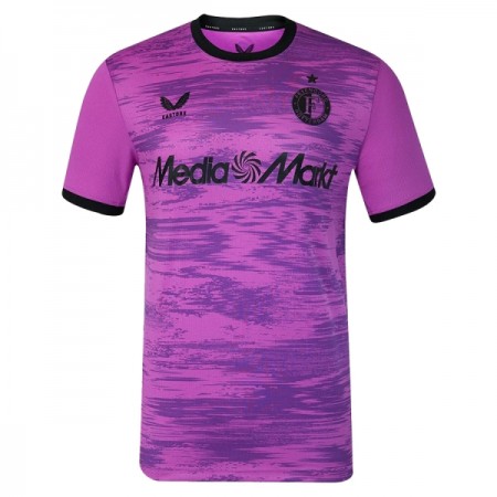 Fotbalové dres Feyenoord Rotterdam Brankářské 2026-27 Nachový Krátký Rukáv