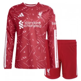 Fotbalový Komplet Liverpool Dětské Domácí 2026-27 Dlouhý Rukáv (+ trenýrky)