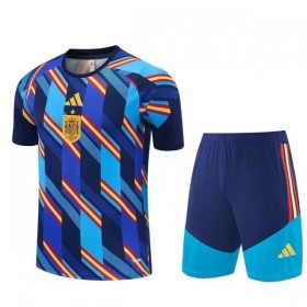 Fotbalový Komplet Španělsko Pre-Match Dětské Mistrovství Světa 2026 Krátký Rukáv (+ trenýrky)