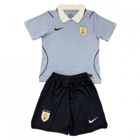 Fotbalový Komplet Uruguay Dětské Domácí Mistrovství Světa 2026 Krátký Rukáv (+ trenýrky)
