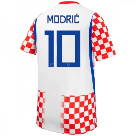 Fotbalové dres Chorvatsko Modrić 10 Domácí Mistrovství Světa 2026 Krátký Rukáv