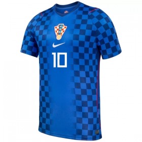 Fotbalové dres Chorvatsko Modrić 10 Venkovní Mistrovství Světa 2026 Krátký Rukáv