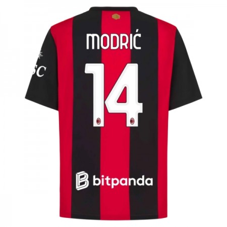 Fotbalové dres AC Milán Modrić 14 Domácí 2026-27 Krátký Rukáv