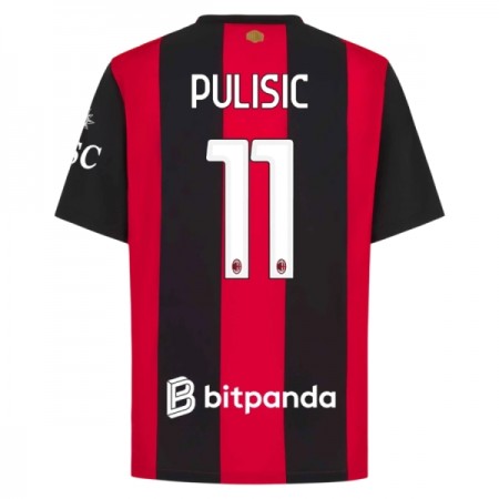 Fotbalové dres AC Milán Pulisic 11 Domácí 2026-27 Krátký Rukáv