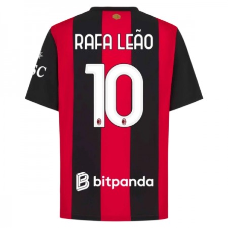 Fotbalové dres AC Milán Rafael Leao 10 Domácí 2026-27 Krátký Rukáv