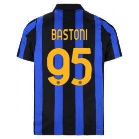 Fotbalové dres Inter Milán Bastoni 95 Domácí 2026-27 Krátký Rukáv