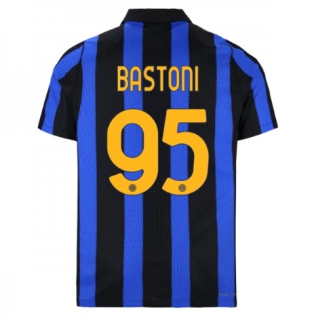 Fotbalové dres Inter Milán Bastoni 95 Domácí 2026-27 Krátký Rukáv