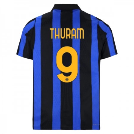 Fotbalové dres Inter Milán Thuram 9 Domácí 2026-27 Krátký Rukáv