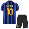 Fotbalový Komplet Inter Milán Lautaro 10 Dětské Domácí 2026-27 Krátký Rukáv (+ trenýrky)