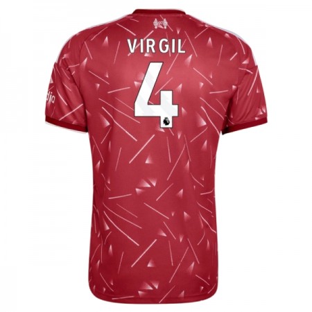 Fotbalové dres Liverpool Virgil 4 Domácí 2026-27 Krátký Rukáv