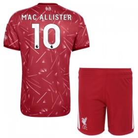 Fotbalový Komplet Liverpool Mac Allister 10 Dětské Domácí 2026-27 Krátký Rukáv (+ trenýrky)