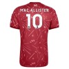 Fotbalový Komplet Liverpool Mac Allister 10 Dětské Domácí 2026-27 Krátký Rukáv (+ trenýrky)