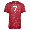 Fotbalový Komplet Liverpool Wirtz 7 Dětské Domácí 2026-27 Krátký Rukáv (+ trenýrky)