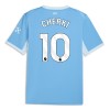 Fotbalové dres Manchester City Cherki 10 Domácí 2026-27 Krátký Rukáv