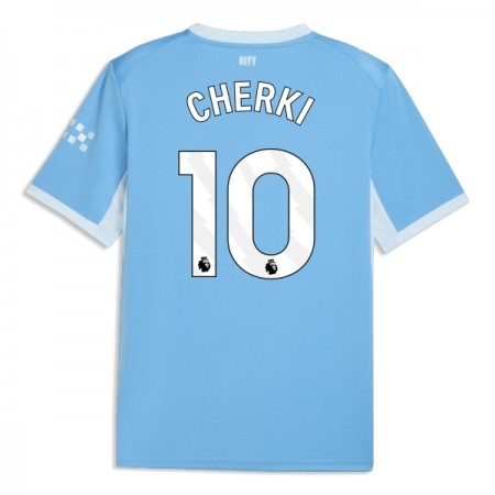 Fotbalové dres Manchester City Cherki 10 Domácí 2026-27 Krátký Rukáv