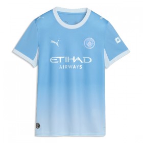 Fotbalové dres Manchester City Dámské Domácí 2026-27 Krátký Rukáv