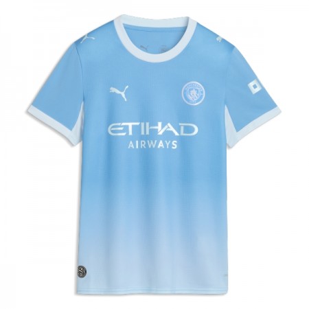 Fotbalové dres Manchester City Dámské Domácí 2026-27 Krátký Rukáv