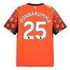 Fotbalové dres Manchester City Donnarumma 25 Brankářské Alternativní 2026-27 Oranžový Krátký Rukáv