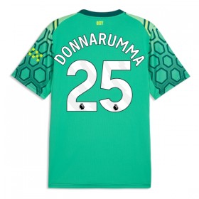 Fotbalové dres Manchester City Donnarumma 25 Brankářské Domácí 2026-27 Zelená Krátký Rukáv