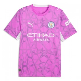 Fotbalové dres Manchester City Donnarumma 25 Brankářské Venkovní 2026-27 Růžová Krátký Rukáv