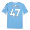 Fotbalové dres Manchester City Foden 47 Domácí 2026-27 Krátký Rukáv
