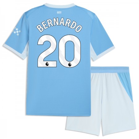 Fotbalový Komplet Manchester City Bernardo 20 Dětské Domácí 2026-27 Krátký Rukáv (+ trenýrky)