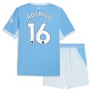 Fotbalový Komplet Manchester City Rodrigo 16 Dětské Domácí 2026-27 Krátký Rukáv (+ trenýrky)
