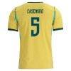 Fotbalové dres Brazílie Casemiro 5 Domácí Mistrovství Světa 2026 Krátký Rukáv