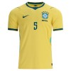 Fotbalové dres Brazílie Casemiro 5 Domácí Mistrovství Světa 2026 Krátký Rukáv