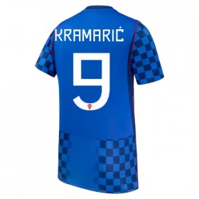 Fotbalové dres Chorvatsko Kramaric 9 Venkovní Mistrovství Světa 2026 Krátký Rukáv