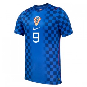 Fotbalové dres Chorvatsko Kramaric 9 Venkovní Mistrovství Světa 2026 Krátký Rukáv