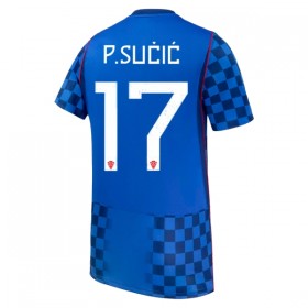 Fotbalové dres Chorvatsko P. Sucic 17 Venkovní Mistrovství Světa 2026 Krátký Rukáv