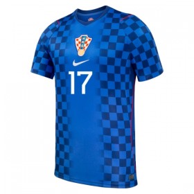 Fotbalové dres Chorvatsko P. Sucic 17 Venkovní Mistrovství Světa 2026 Krátký Rukáv