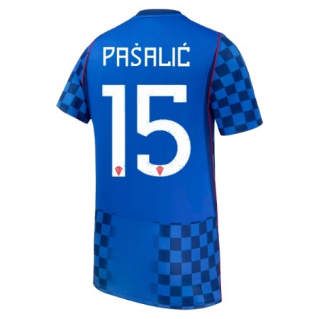 Fotbalové dres Chorvatsko Pasalic 15 Venkovní Mistrovství Světa 2026 Krátký Rukáv