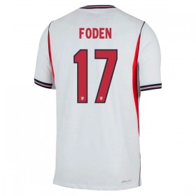 Fotbalové dres Anglie Foden 17 Domácí Mistrovství Světa 2026 Krátký Rukáv