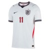 Fotbalové dres Anglie Rashford 11 Domácí Mistrovství Světa 2026 Krátký Rukáv