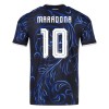 Fotbalové dres Argentina Maradona 10 Venkovní Mistrovství Světa 2026 Krátký Rukáv
